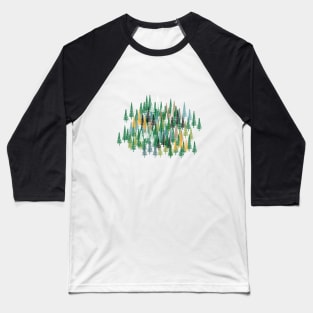 Cook Pine Forest Green Baseball T-Shirt